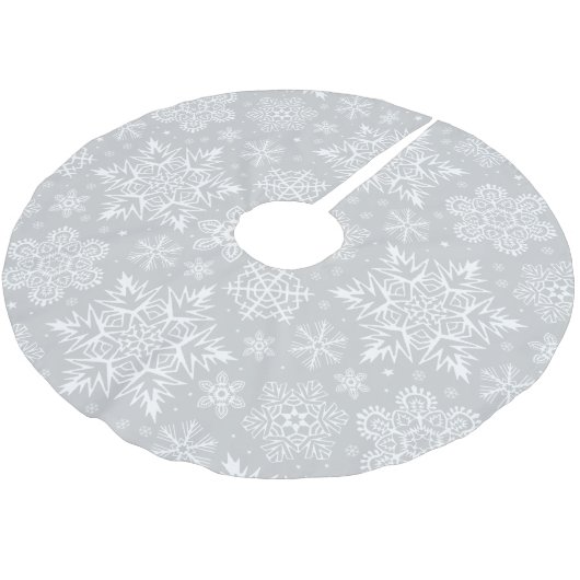 De Sneeuwvlokken van Kerstmis Kerstboom Rok (Gekanteld)