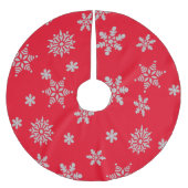 De Sneeuwvlokken van Kerstmis Kerstboom Rok (Voorkant)