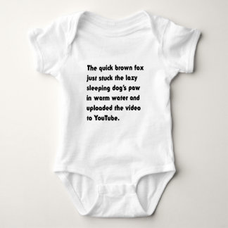 De Snelbruine Vos Heeft Gewoon... Pangram T-Shirt
