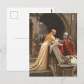 De Snelheid van de god door Edmund Blair Leighton, Briefkaart (Voorkant / Achterkant)