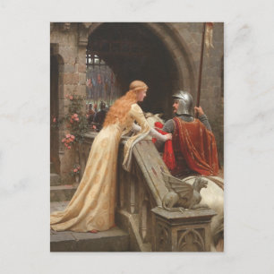 De Snelheid van de god door Edmund Blair Leighton, Briefkaart
