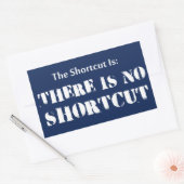 De snelkoppeling is: er is geen snelkoppeling rechthoekige sticker (Envelop)