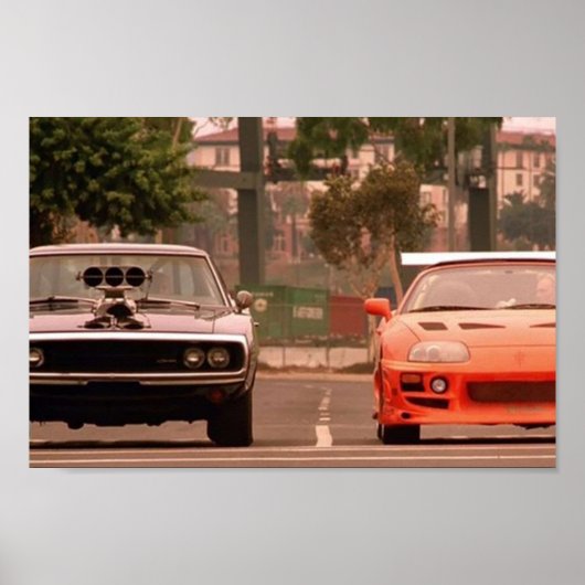 De snelle en woedende laatste race poster (Voorkant)