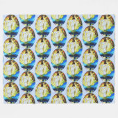 DE SNELLE FLEECE DEKEN (Voorkant (Horizontaal))