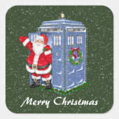 De snelle Sinterpolitie doos voegt bericht sticker (Voorkant)