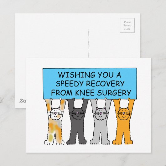 De Snelle Terugwinning van de Chirurgie van de Briefkaart (Voorkant / Achterkant)