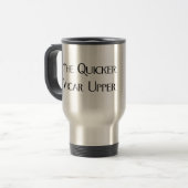 De snelle Vicar Upper Travel Mug Reisbeker (Voorkant links)