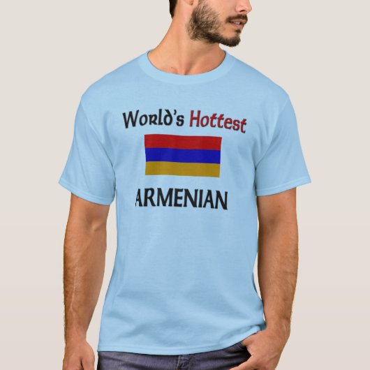 De snelste Armeense ter wereld T-shirt (Voorkant)