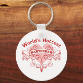 De snelste barman ter wereld sleutelhanger (Voorkant)