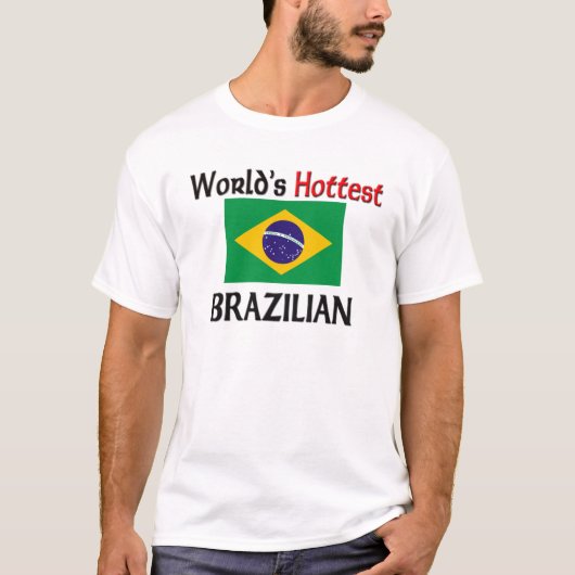 De snelste Braziliaan ter wereld T-shirt (Voorkant)