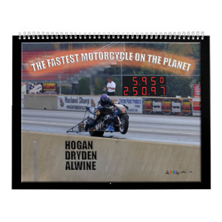 De snelste dragbike op de planeet... sponsor kalender