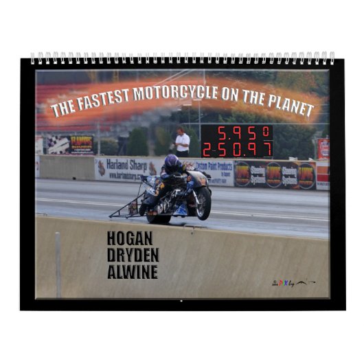 De snelste dragbike op de planeet... sponsor kalender (Hoes)