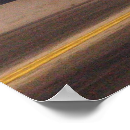 "DE SNELSTE DRAGSBAK OP DE PLANET" 250,97 MPH POSTER (Hoek)