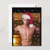 De snelste Hunks op de planeet! Kerstkerstman Briefkaart (Voorkant / Achterkant)