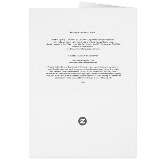 De snelste Hunks op de planeet! Tijd voor gelijkhe (Achterkant)