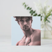 De snelste Hunks op de planeet! Tijd voor gelijkhe Bedankkaart (Staand voorkant)