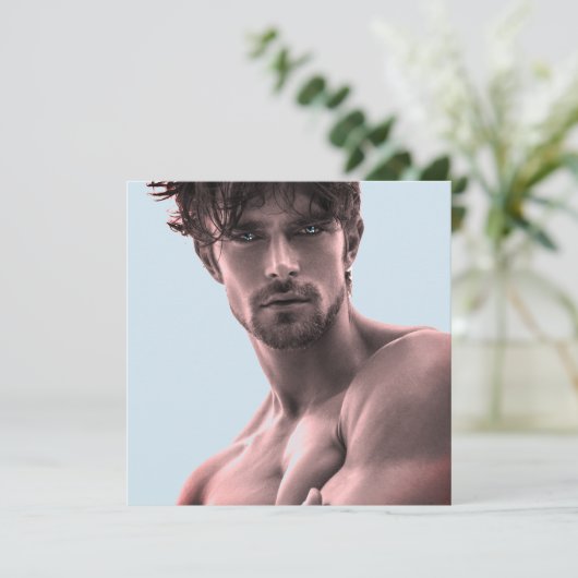 De snelste Hunks op de planeet! Tijd voor gelijkhe Bedankkaart (Staand voorkant)