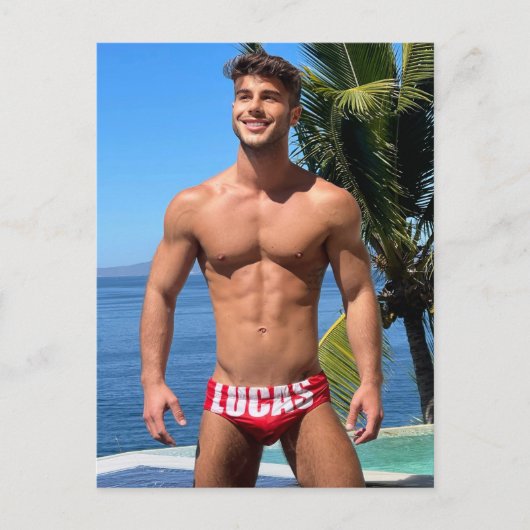 De snelste Hunks op de planeet! Tijd voor gelijkhe Briefkaart (Voorkant)