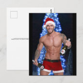 De snelste Hunks op de planeet! Tijd voor gelijkhe Briefkaart (Voorkant / Achterkant)