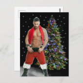 De snelste Hunks op de planeet! Tijd voor gelijkhe Briefkaart (Voorkant / Achterkant)