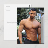 De snelste Hunks op de planeet! Tijd voor gelijkhe Briefkaart (Voorkant / Achterkant)