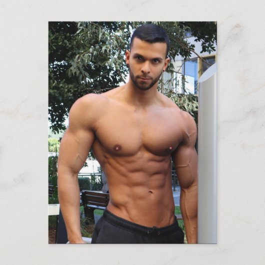 De snelste Hunks op de planeet! Tijd voor gelijkhe Briefkaart (Voorkant)