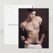 De snelste Hunks op de planeet! Tijd voor gelijkhe Briefkaart (Voorkant / Achterkant)