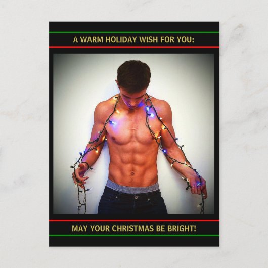 De snelste Hunks op de planeet! Tijd voor gelijkhe Briefkaart (Voorkant)