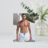 De snelste Hunks op de planeet! Tijd voor gelijkhe Briefkaart (Staand voorkant)