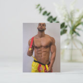 De snelste Hunks op de planeet! Tijd voor gelijkhe Briefkaart (Staand voorkant)