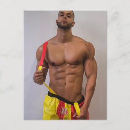 De snelste Hunks op de planeet! Tijd voor gelijkhe Briefkaart