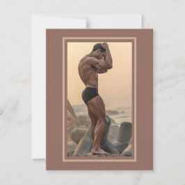 De snelste Hunks op de planeet! Tijd voor gelijkhe Briefkaart