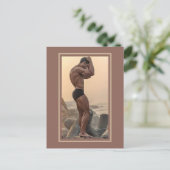 De snelste Hunks op de planeet! Tijd voor gelijkhe Briefkaart (Staand voorkant)