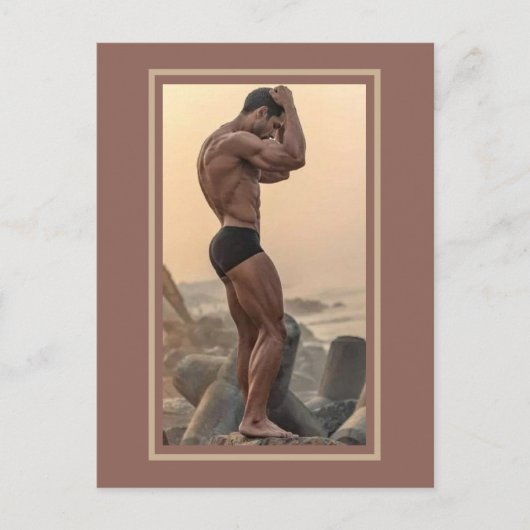 De snelste Hunks op de planeet! Tijd voor gelijkhe Briefkaart (Voorkant)