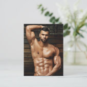 De snelste Hunks op de planeet! Tijd voor gelijkhe Briefkaart (Staand voorkant)