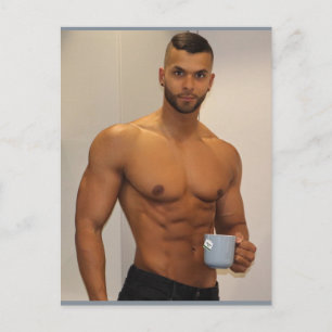 De snelste Hunks op de planeet! Tijd voor gelijkhe Briefkaart