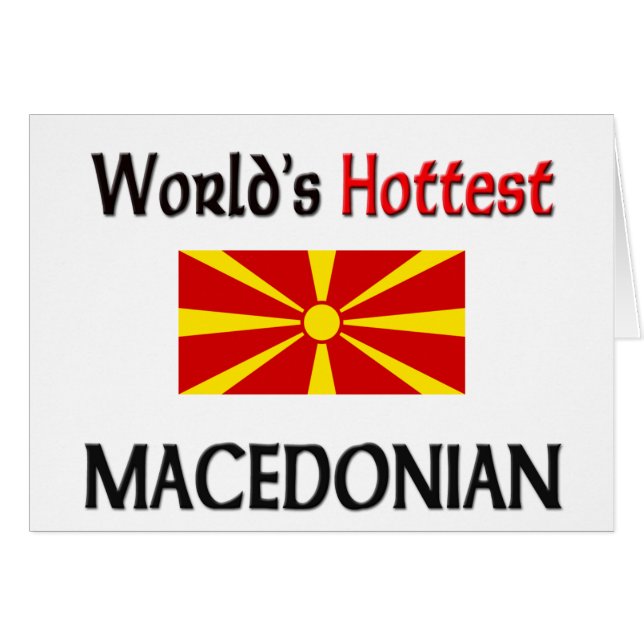 De snelste Macedonische wereld (Voorkant Horizontaal)