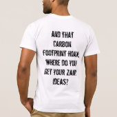 De snelste manier om een einde te maken aan deze f t-shirt (Achterkant)