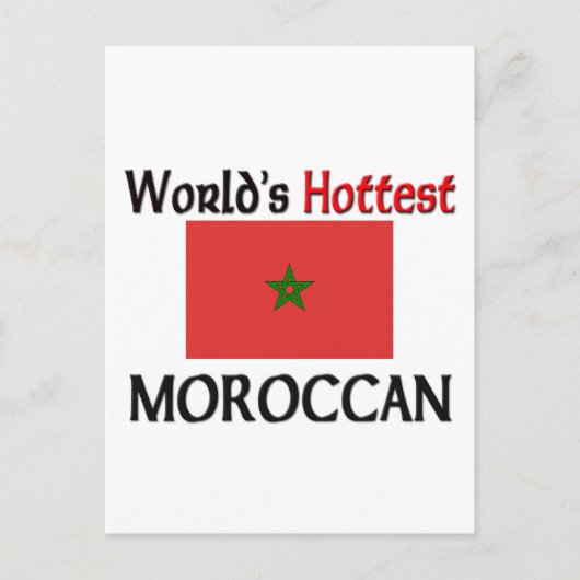 De snelste Marokkaan ter wereld Briefkaart (Voorkant)