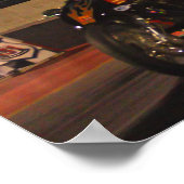 "De snelste motorbrandstof die naar het vliegtuig  Poster (Hoek)