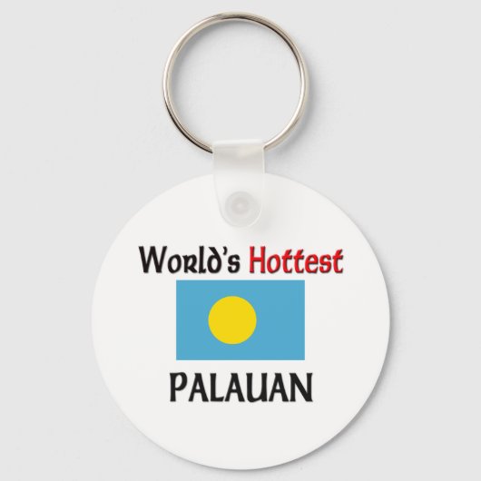 De snelste Palauan ter wereld Sleutelhanger (Voorkant)