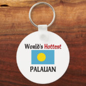 De snelste Palauan ter wereld Sleutelhanger (Voorkant)