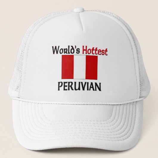 De snelste Peruviaan ter wereld Trucker Pet (Voorkant)