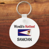 De snelste Samoaan ter wereld Sleutelhanger (Voorkant)