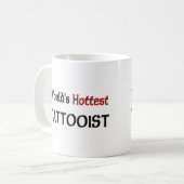 De snelste tatoïst ter wereld koffiemok (Voorkant links)