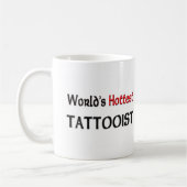 De snelste tatoïst ter wereld koffiemok (Links)
