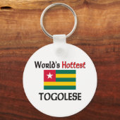 De snelste Togolese ter wereld Sleutelhanger (Voorkant)