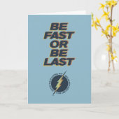 De snelste vader in Midden-Stad - wees snel of ben Kaart (Gele Bloem)