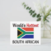 De snelste Zuid-Afrikaanse ter wereld Briefkaart (Staand voorkant)