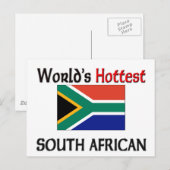 De snelste Zuid-Afrikaanse ter wereld Briefkaart (Voorkant / Achterkant)